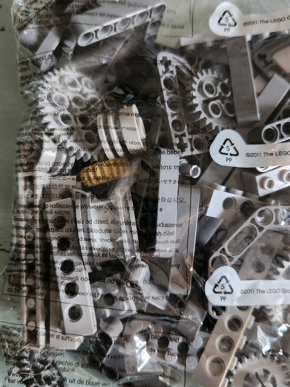 Lego Mindstorms Parts Bag